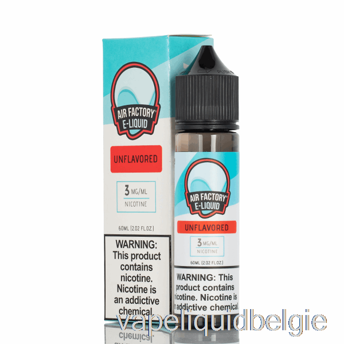 Vape België Zonder Smaak - Luchtfabriek E-vloeistof - 60ml 0mg